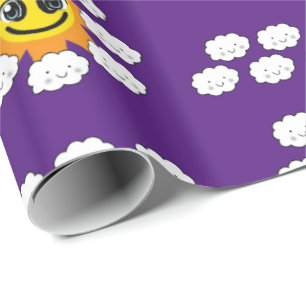Clouds Wrapping Paper Geschenkpapier