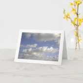 Cloudscape Karte (Gelbe Blume)