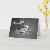 Cloudscape / Noir Karte (Gelbe Blume)