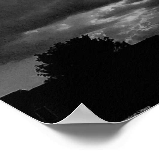 Cloudscape/Noir, Poster (Ecke)