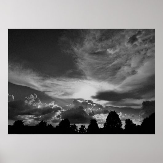 Cloudscape/Noir, Poster (Vorne)