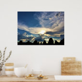 Cloudscape, Poster (Küche)