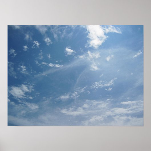 Cloudscape Poster (Vorne)