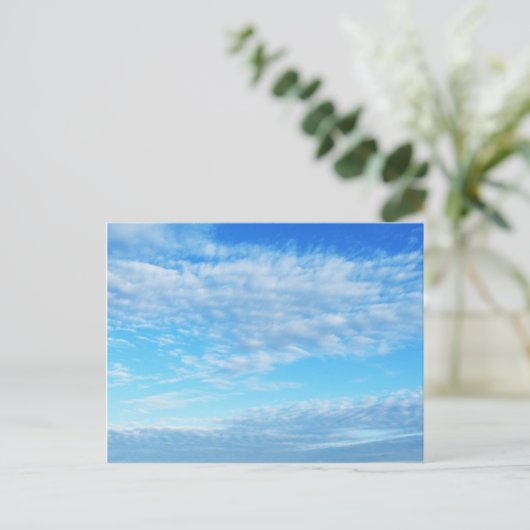 Cloudscape Postkarte (Stehend Vorderseite)