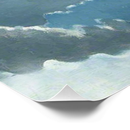 Cloudscape, schönes Gemälde von Paul Nash Poster (Ecke)