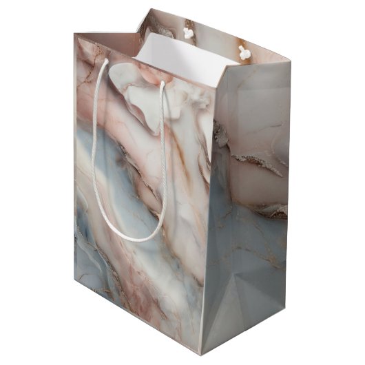 Cloudstone Mittlere Geschenktüte (Rückseite Schrägansicht)