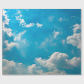 Cloudy and blue sky backgroundabstract, air, area, geschenkpapier (Flach)