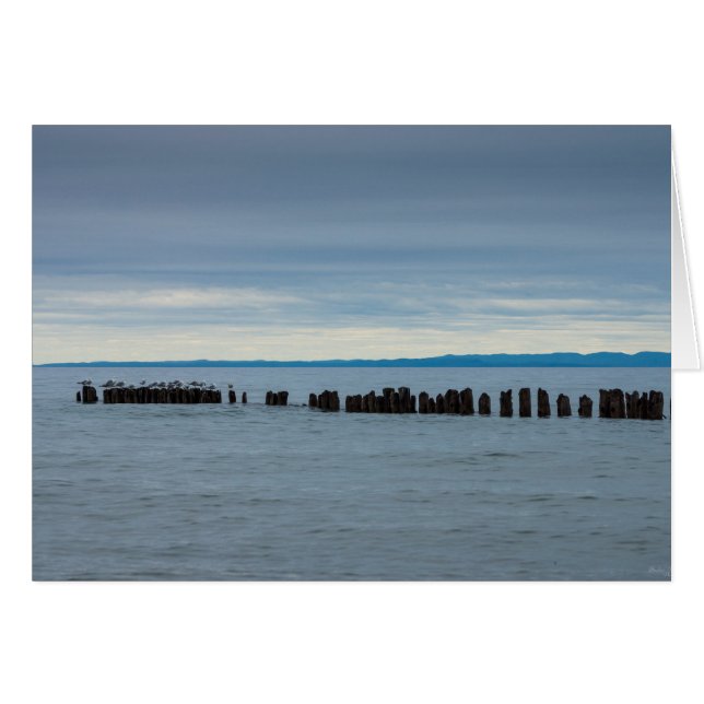 Cloudy At Whitefish Bay (Vorderseite (Horizontal))