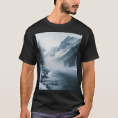 CLOUDY BLACK T SHIRT (Vorderseite)