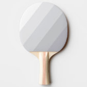 Cloudy Blue Sky Bold Stripes Tischtennis Schläger (Rückseite)