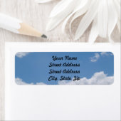 Cloudy Blue Sky Hintergrundinformationen Rücksende (Insitu)