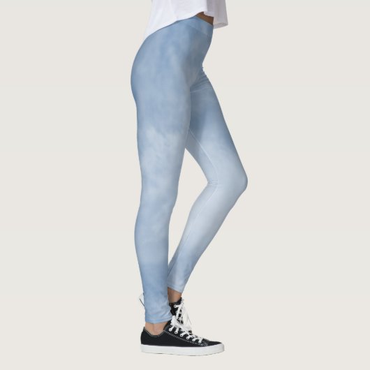 Cloudy Blue Sky Leggings (Rechts)