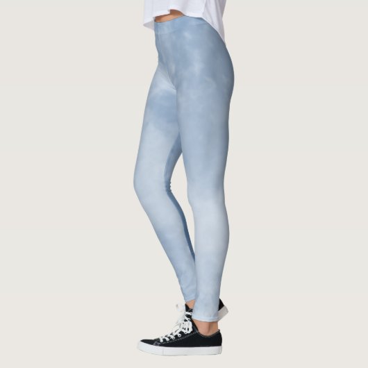 Cloudy Blue Sky Leggings (Links)