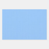 Cloudy Blue Textured Skies Geschenkpapier Set (Vorderseite 2)