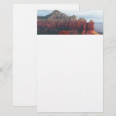 Cloudy Coffee Pot Rock in Sedona Arizona Briefpapier (Vorne/Hinten)
