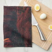 Cloudy Coffee Pot Rock in Sedona Arizona Geschirrtuch (Viertel Falte)