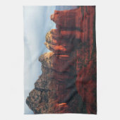 Cloudy Coffee Pot Rock in Sedona Arizona Geschirrtuch (Vertikal)