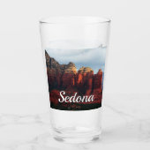 Cloudy Coffee Pot Rock in Sedona Arizona Glas (Vorderseite)