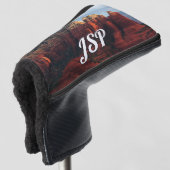 Cloudy Coffee Pot Rock in Sedona Arizona Golf Headcover (3/4 Vorderseite)