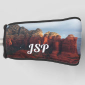 Cloudy Coffee Pot Rock in Sedona Arizona Golf Headcover (Vorderseite)