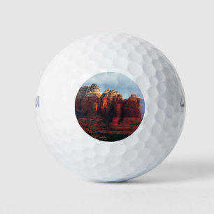 Cloudy Coffee Pot Rock in Sedona Arizona Golfball