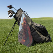 Cloudy Coffee Pot Rock in Sedona Arizona Golfhandtuch (Gras)