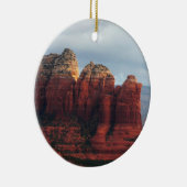 Cloudy Coffee Pot Rock in Sedona Arizona Keramik Ornament (Rechts)