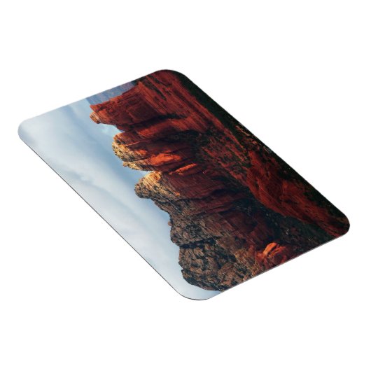 Cloudy Coffee Pot Rock in Sedona Arizona Magnet (Rechte Seite)