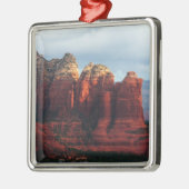 Cloudy Coffee Pot Rock in Sedona Arizona Ornament Aus Metall (Links)