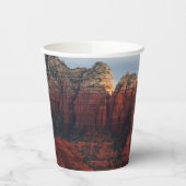 Cloudy Coffee Pot Rock in Sedona Arizona Pappbecher (Links)