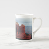 Cloudy Coffee Pot Rock in Sedona Arizona Porzellantasse (Rechts)