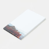 Cloudy Coffee Pot Rock in Sedona Arizona Post-it Klebezettel (angewinkelt)