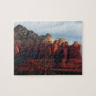 Cloudy Coffee Pot Rock in Sedona Arizona Puzzle