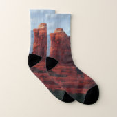 Cloudy Coffee Pot Rock in Sedona Arizona Socken (Paar)