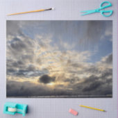 Cloudy Cornish Sunset Seidenpapier (Basteln)