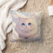 Cloudy Cuddle Cat Pillow Kissen (Decke)