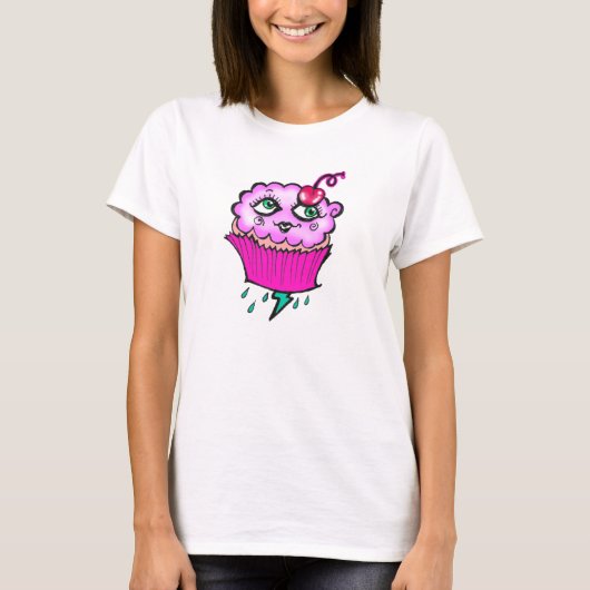 Cloudy Cupcake T - Shirt (Vorderseite)