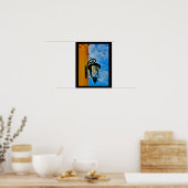 Cloudy Day Lamp Poster (Küche)