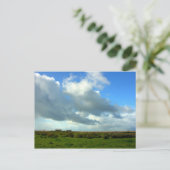 Cloudy Day Postcard Postkarte (Stehend Vorderseite)