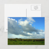 Cloudy Day Postcard Postkarte (Vorne/Hinten)