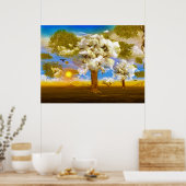 Cloudy Day von Lenny Poster (Küche)