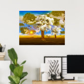 Cloudy Day von Lenny Poster (Heimbüro)