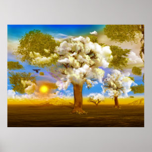 Cloudy Day von Lenny Poster
