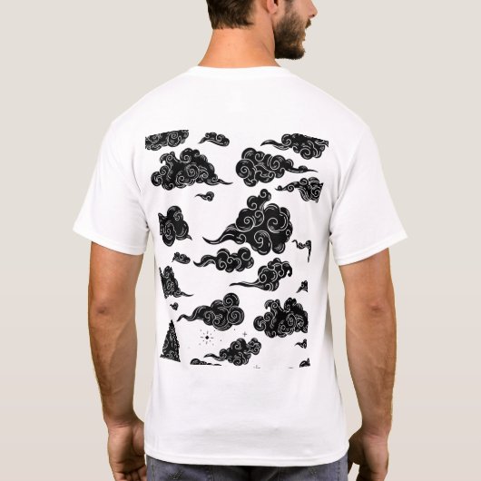CLOUDY DAYS T - SHIRT (Rückseite)