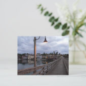 "Cloudy Dusk in Coupeville" Postkarte (Stehend Vorderseite)
