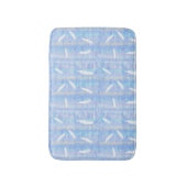 Cloudy Feathers Badematte (Vorderseite Vertikal)