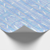 Cloudy Feathers Geschenkpapier (Ecke)