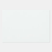 Cloudy Gray Zebra Eraser Scratch Ar Geschenkpapier Set (Vorderseite 3)