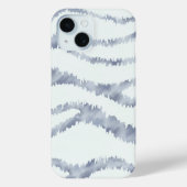 Cloudy Gray Zebra Eraser Scratch Art Case-Mate iPhone Hülle (Rückseite)