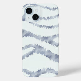 Cloudy Gray Zebra Eraser Scratch Art Case-Mate iPhone Hülle